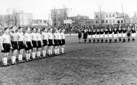 “De Duitse bezetter liet de voetbalwereld al bij al met rust”