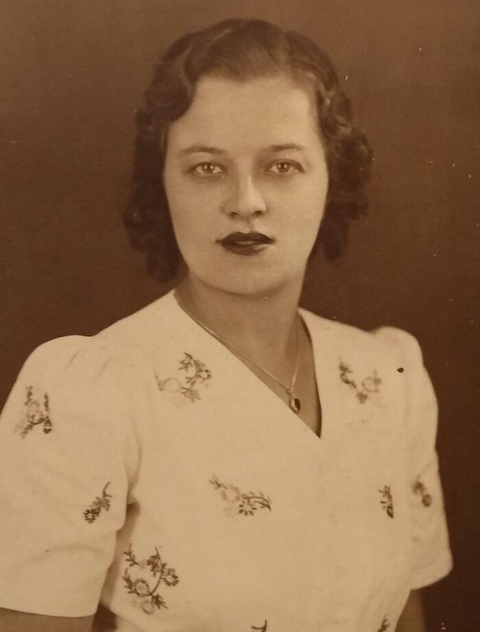 Portret van een jonge vrouw