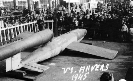 Tentoongestelde V-bommen