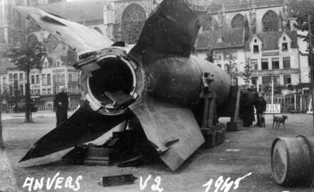 Tentoongestelde V-bommen