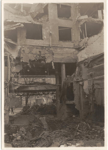 Verwoeste gebouwen