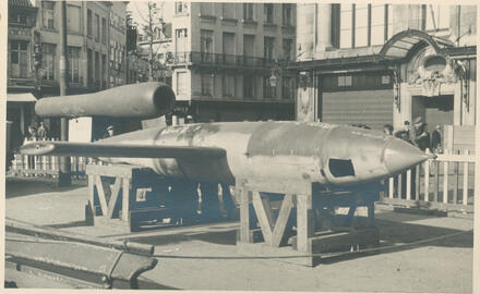 Tentoongestelde V-bommen